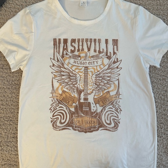 Nashville Music T-Shirt Size M - Picture 3 of 6